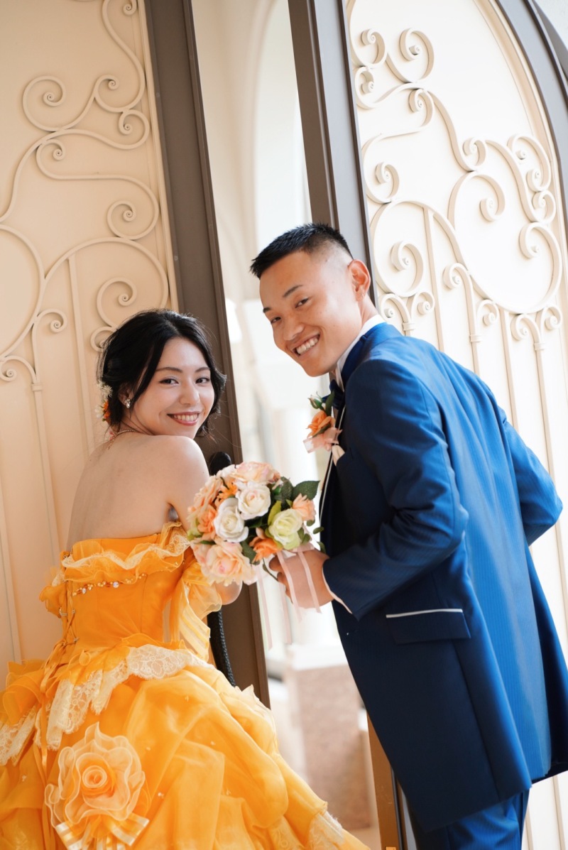 とってもお似合いのおふたり♡