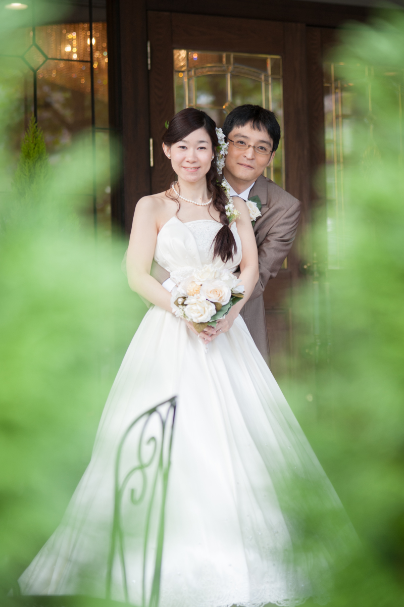 グリーンに囲まれて