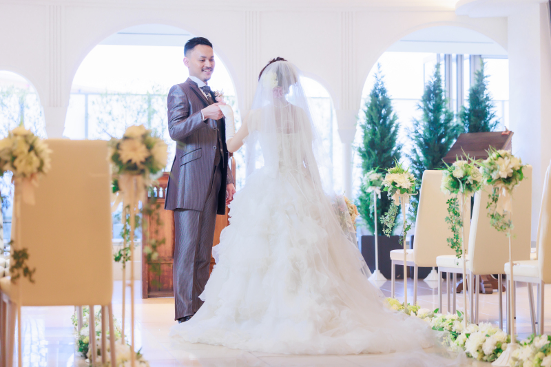 洋装にお色直し♪