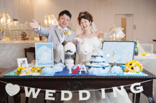 【館内ロケーション撮影】ひまわりが輝くマタニティウェディング☆