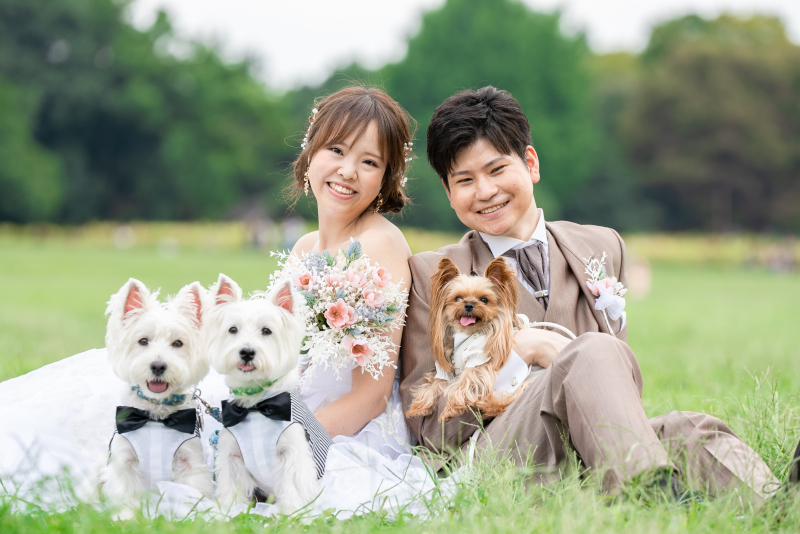 わんちゃんたちが完璧すぎた♡