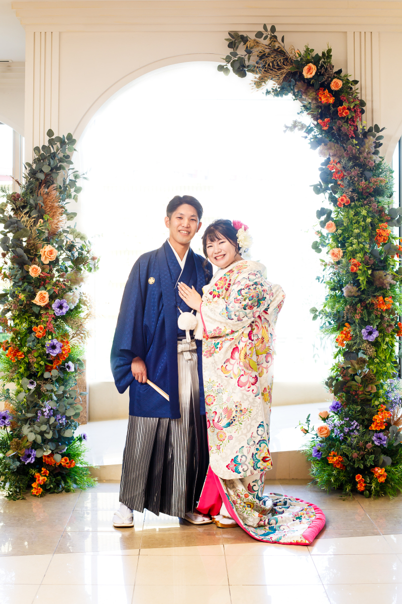 フラワーアーチ