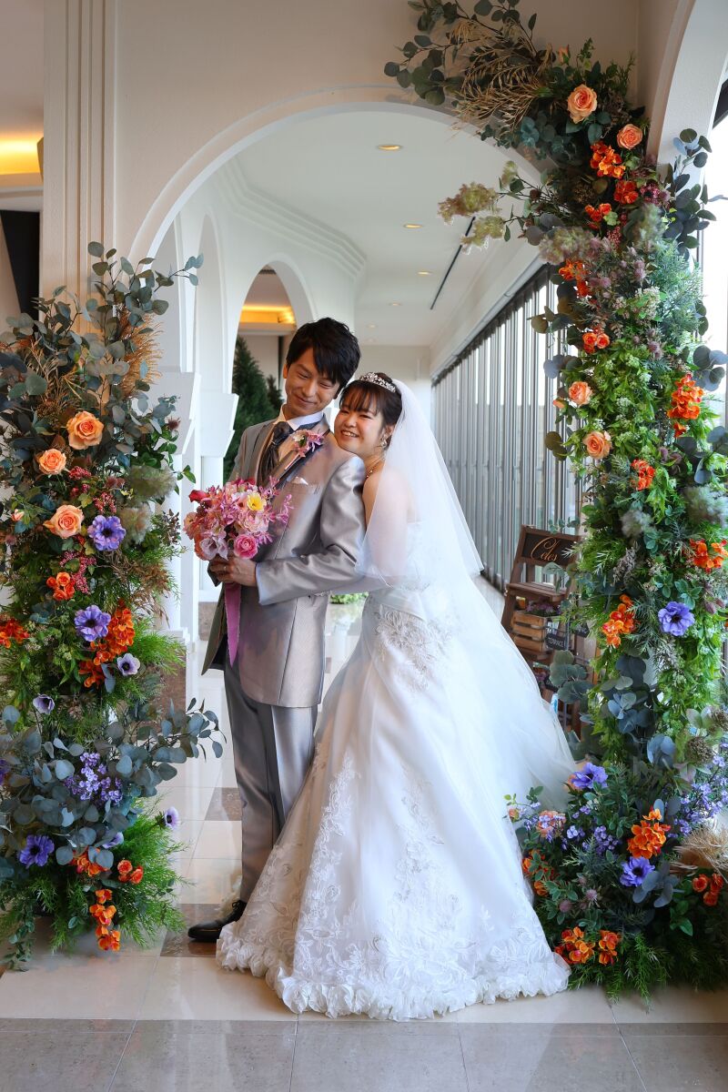 フラワーアーチ