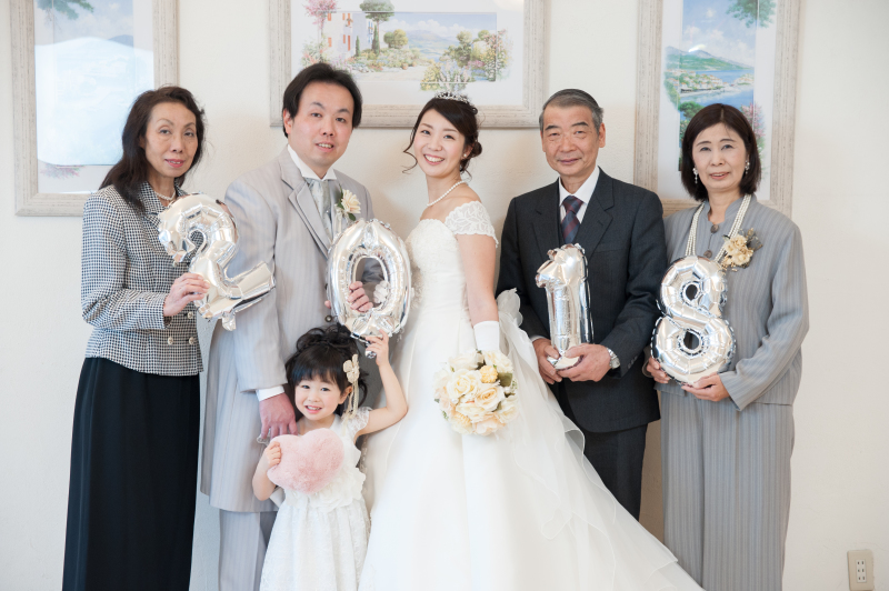 おじいちゃんとおばあちゃんも一緒に！！