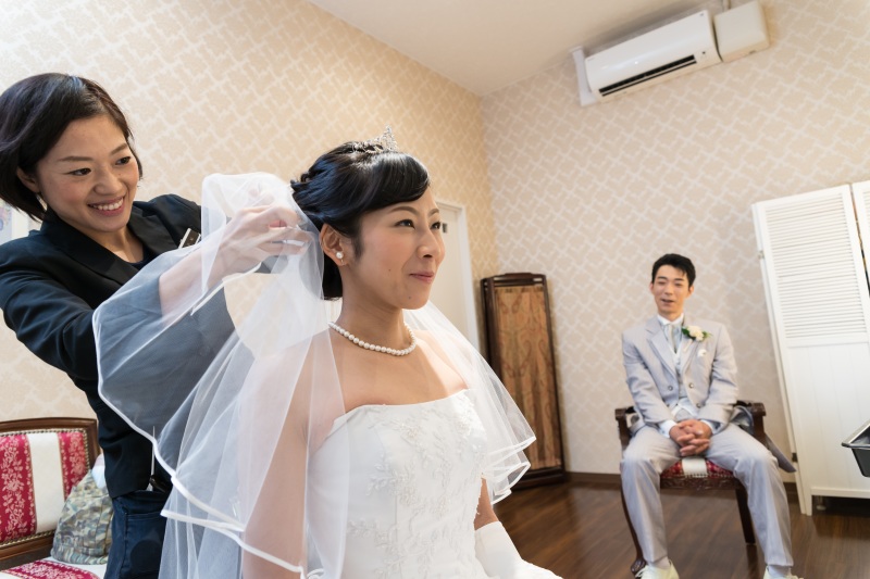 まずはお支度から