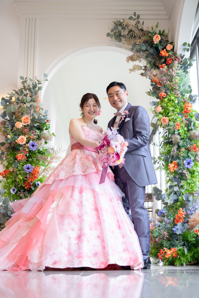 フラワーアーチ