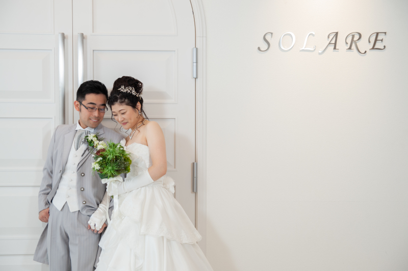 【館内ロケーション撮影】手作りアクセサリー☆ブーケが素敵な洋装フォトウェディング