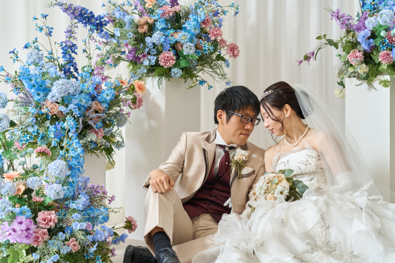 花々に囲まれた穏やかな瞬間