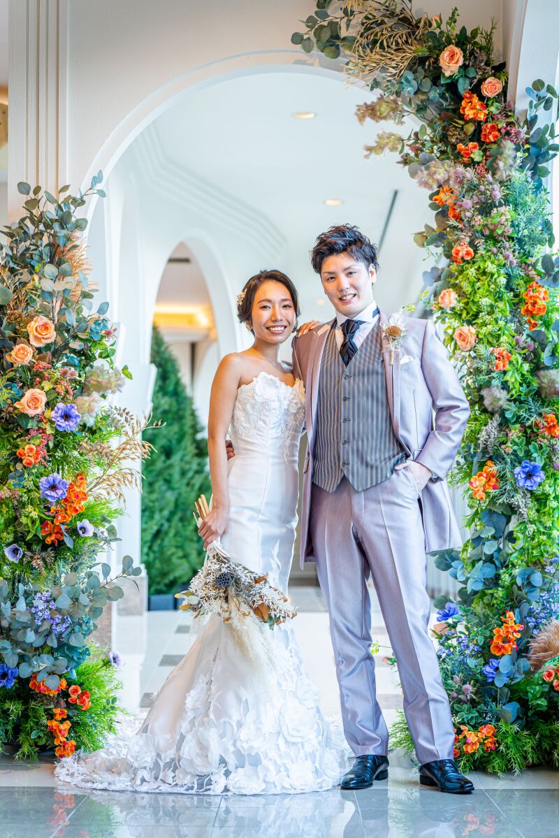 フラワーアーチ