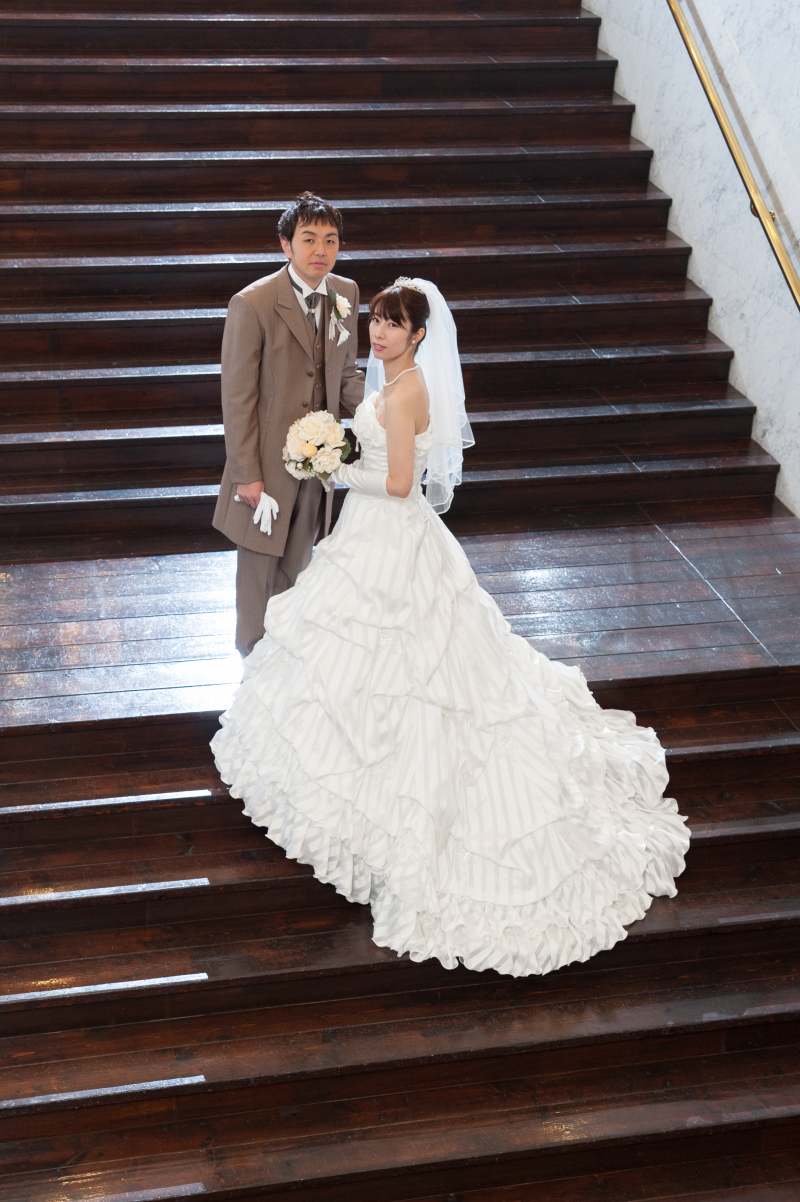 まずはお二人で撮影スタート