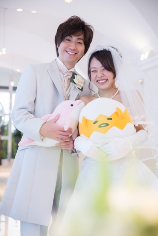 【館内ロケーション撮影】お二人が大好きなキャラクターとフォトウェディング♪