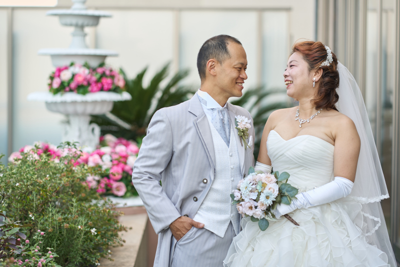 ガーデンテラスで