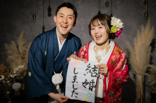 お2人で楽しみながら♡和装2着スタジオプラン