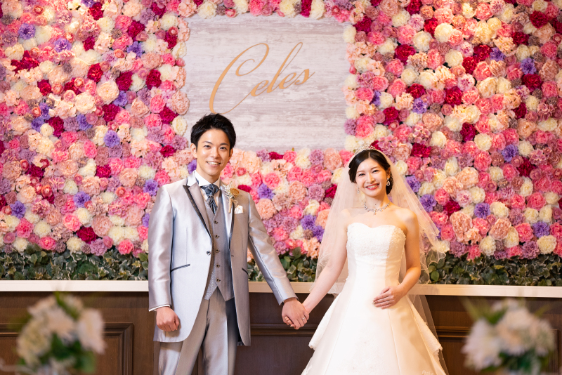 手繋ぎショット