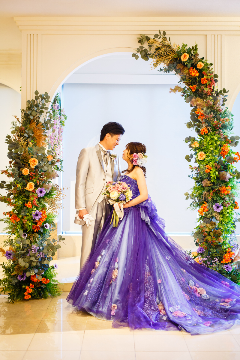 フラワーアーチ