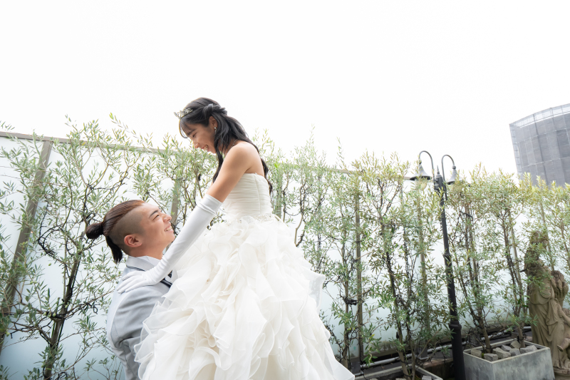最後は開放的なテラスで♪