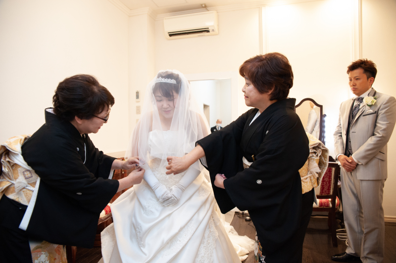 ベールダウンセレモニー