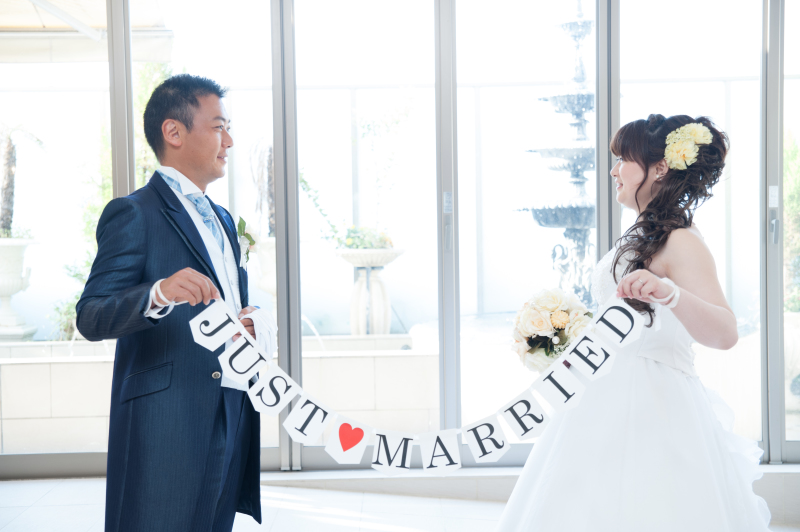 ヘアチェンジをして撮影再開