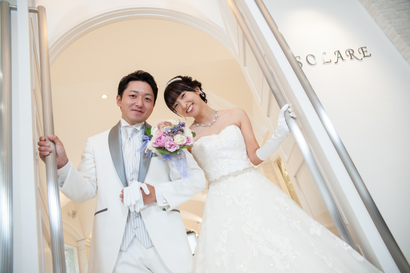 【館内ロケーション撮影】純白のウェディングフォト❤