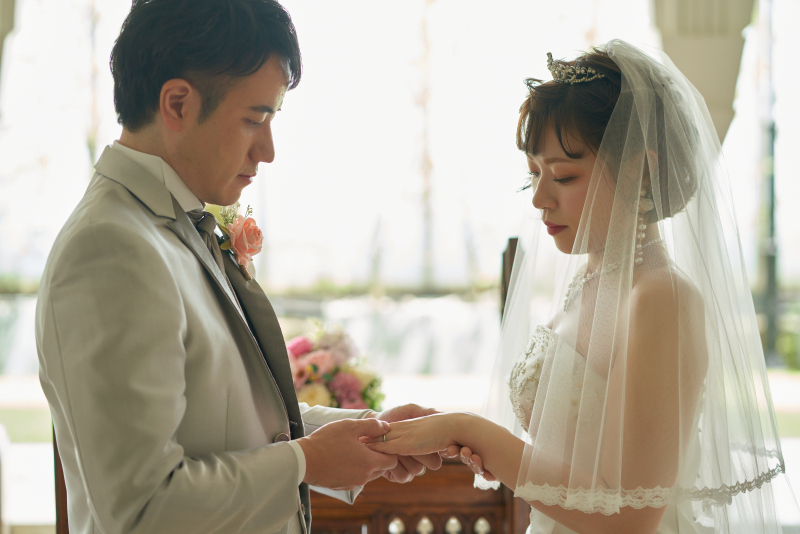 挙式シーン