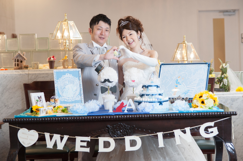 沢山のウェルカムグッズに囲まれて・・・