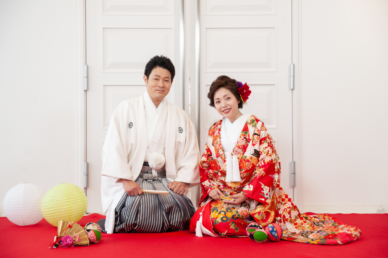 お座りショット