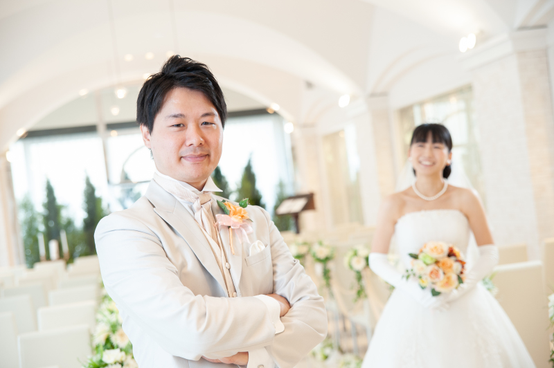 新郎も主役！
