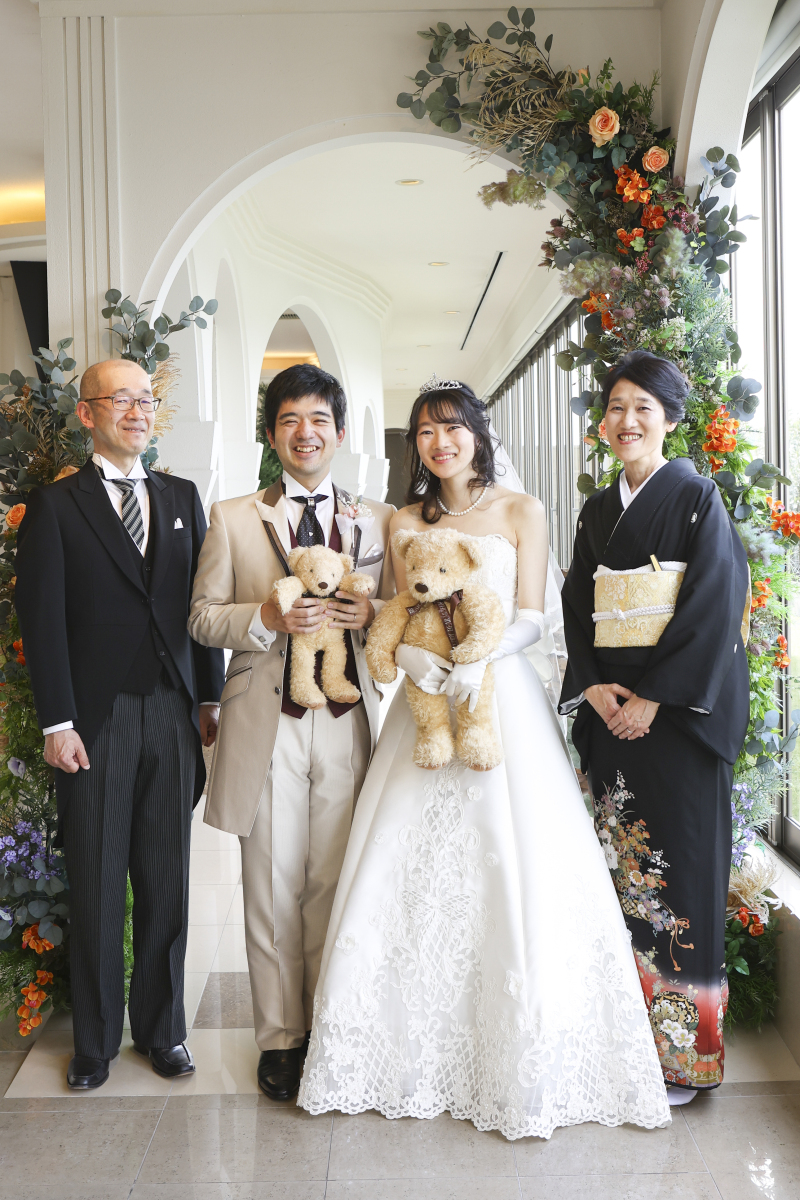 親御さんの思いが詰まったテディベア