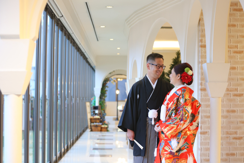 和装へお色直し