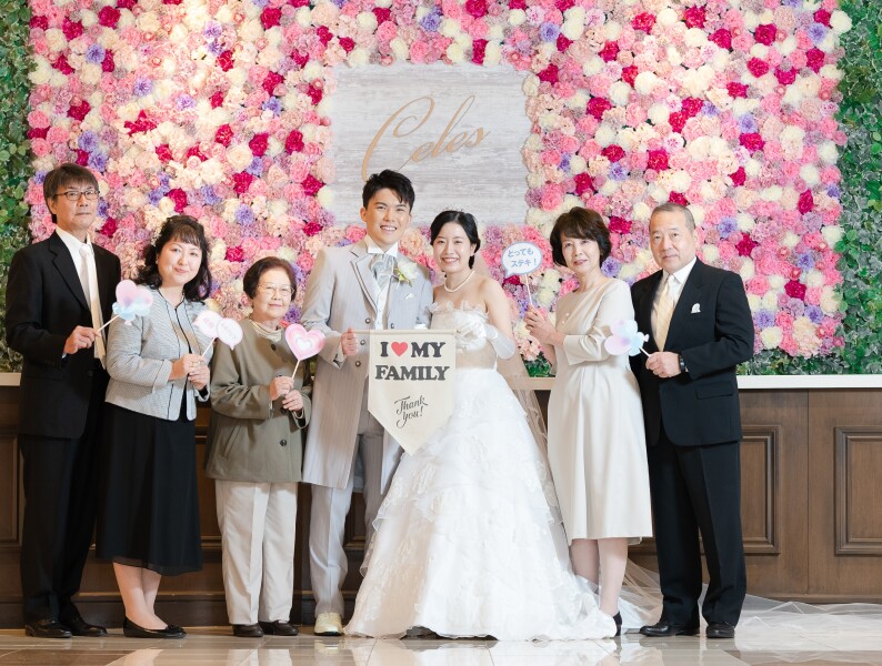 親御様からお子様へ　愛情伝わるファミリーフォト♡