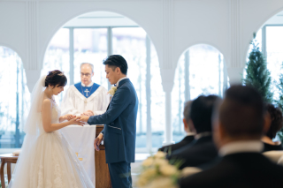 大切な人に見守られて♡挙式セレモニー付洋装2点プラン