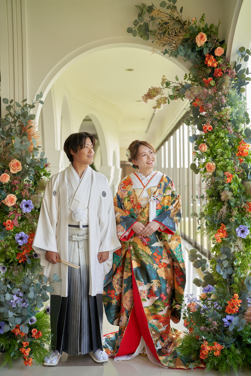 フラワーアーチ