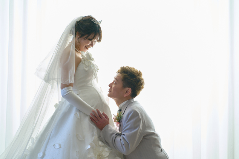 お腹の赤ちゃんと♡マタニティフォト