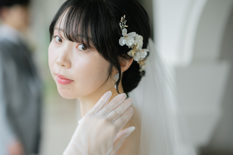 ふとした横顔も美しく