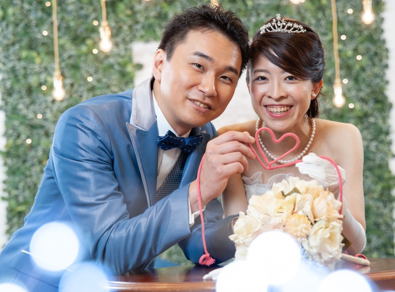 【館内ロケーション撮影】指輪交換もフラワーシャワーも☆挙式体感フォトウェディング