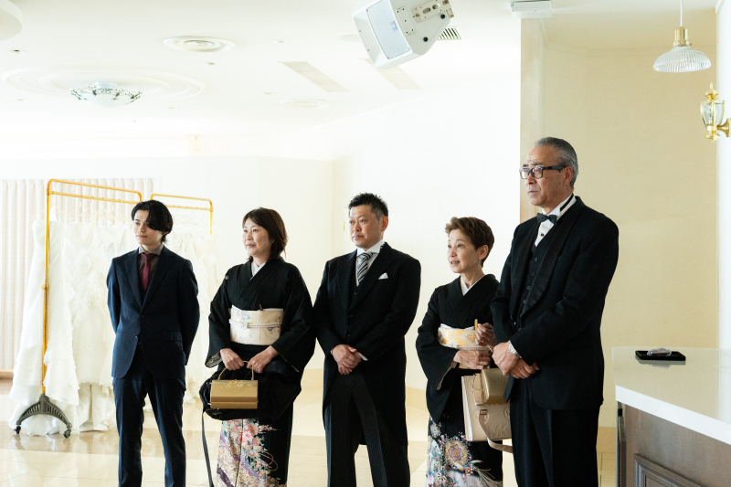 ご家族様に見守られて