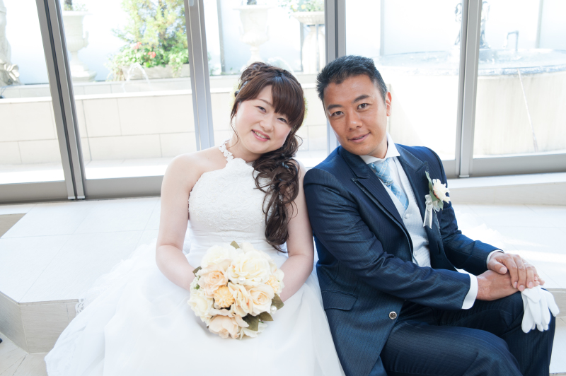 座っての撮影はかわいらしく