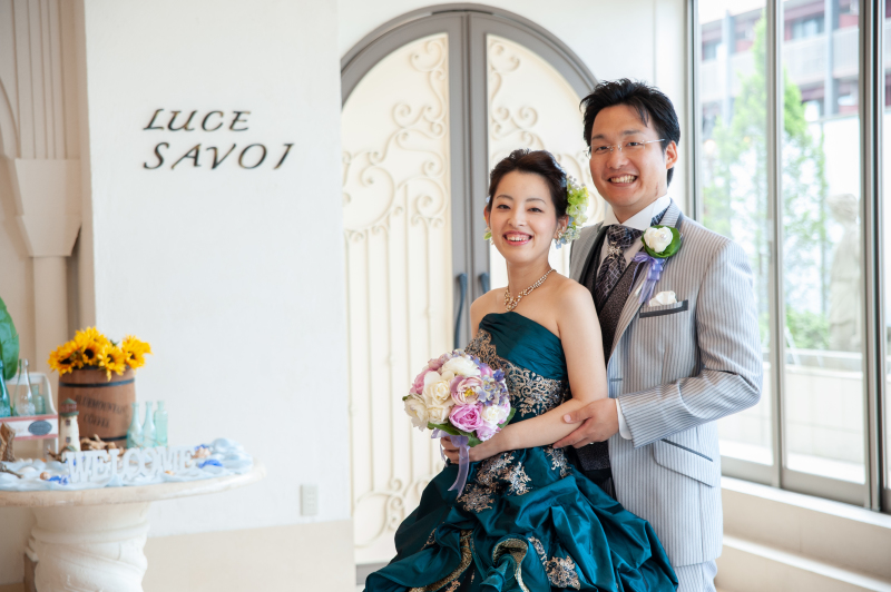 お色直しはカッコ良く！