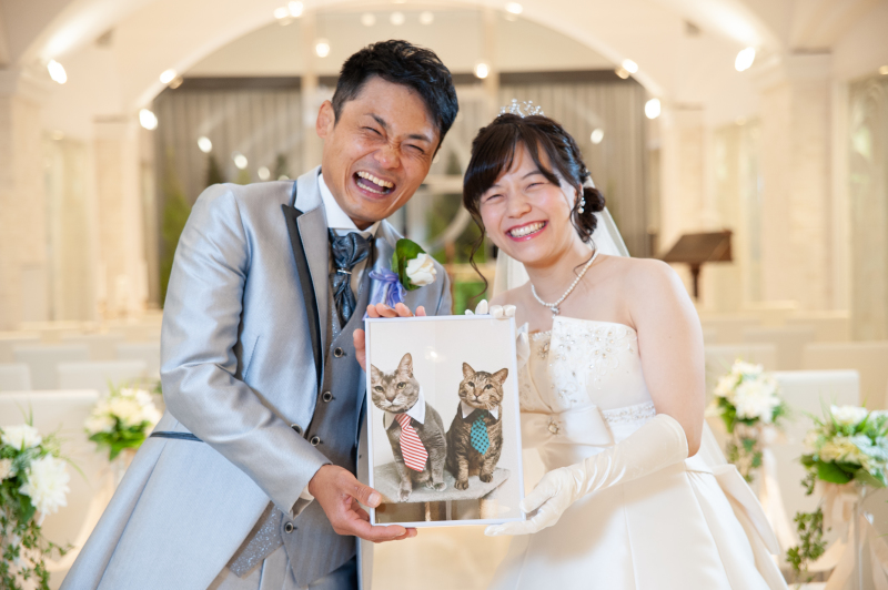 お留守番の家族。一緒に撮影しよう!