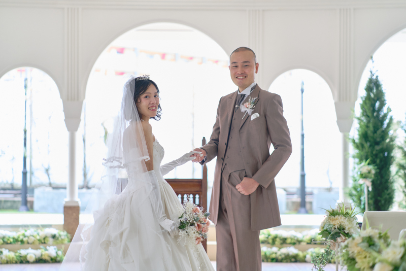 洋装へお色直し♡