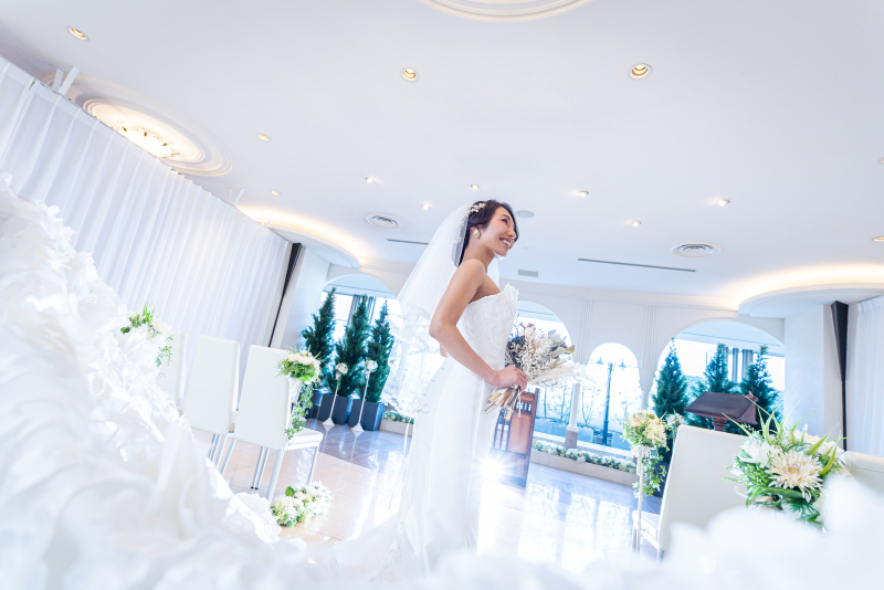 マーメイドドレス×花柄ドレス　洋装2着プラン♡