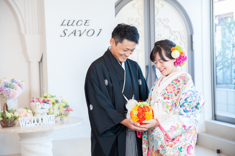 大切な家族と一緒に❤笑顔はじけるフォトウエディング 洋装和装2点プラン