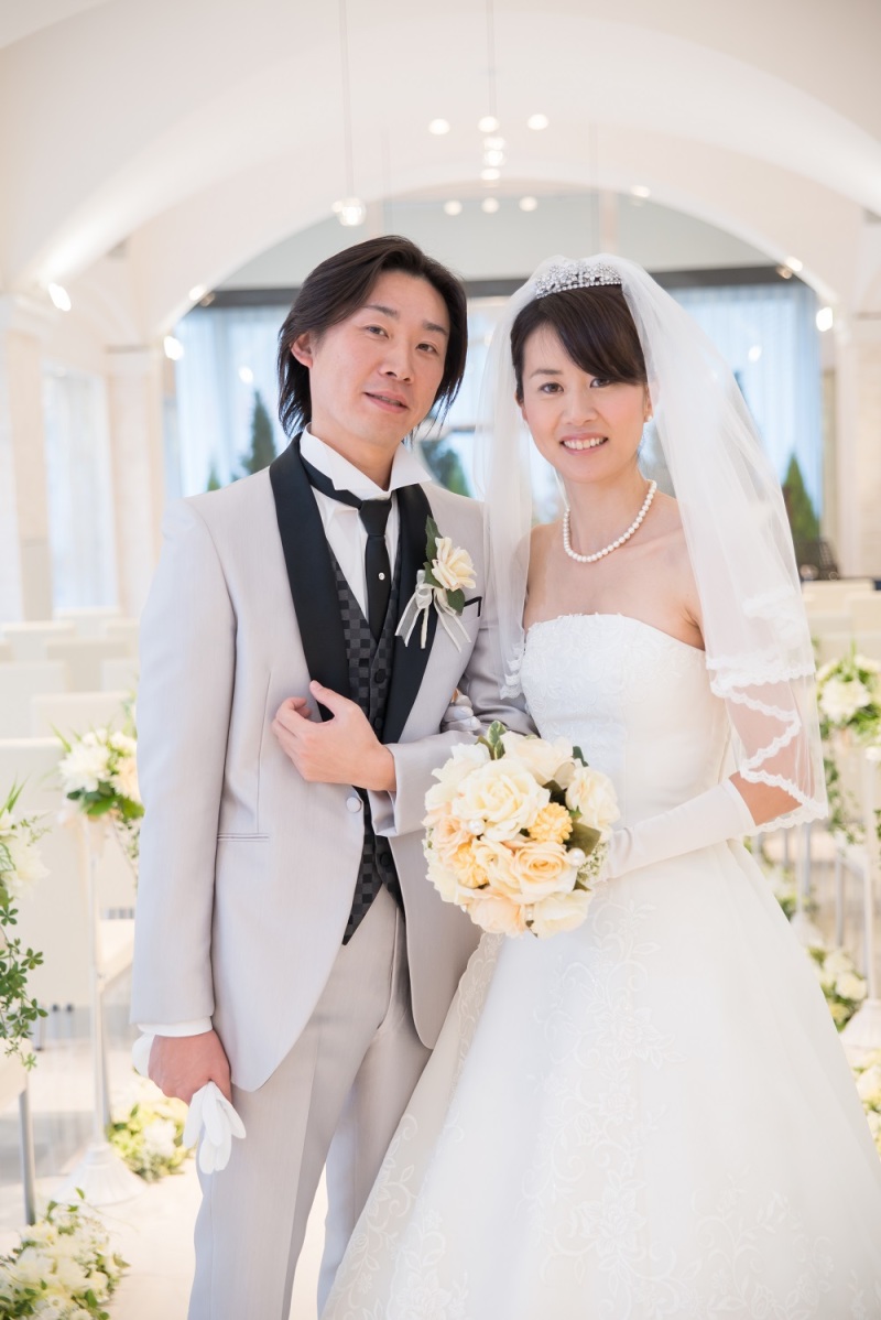 人気のチャペルフォトは様々なカットを撮影します