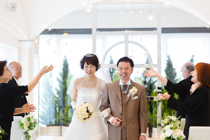 フラワーシャワー