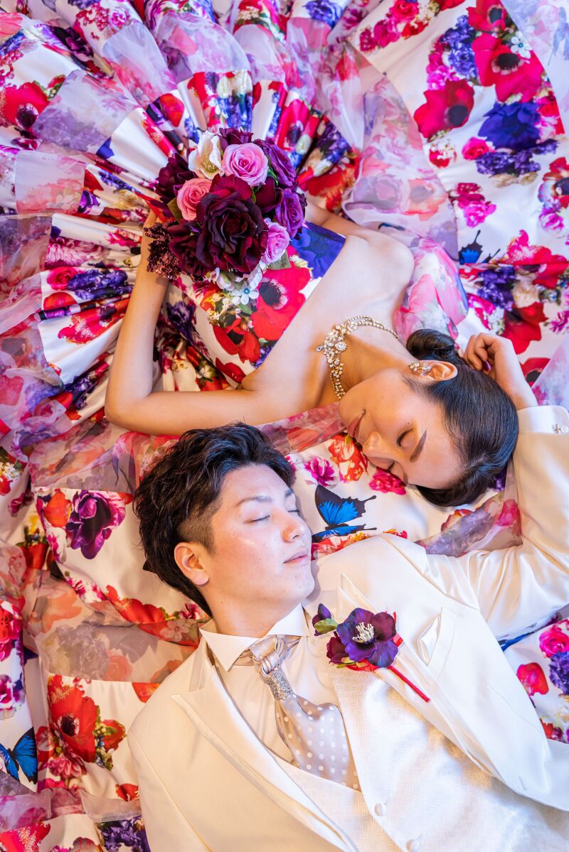 寝ころびショット