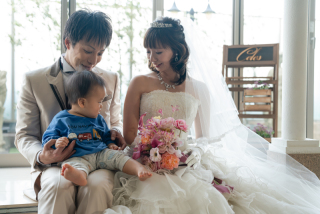 お子さんとファミリーフォト♡洋装スタジオプラン