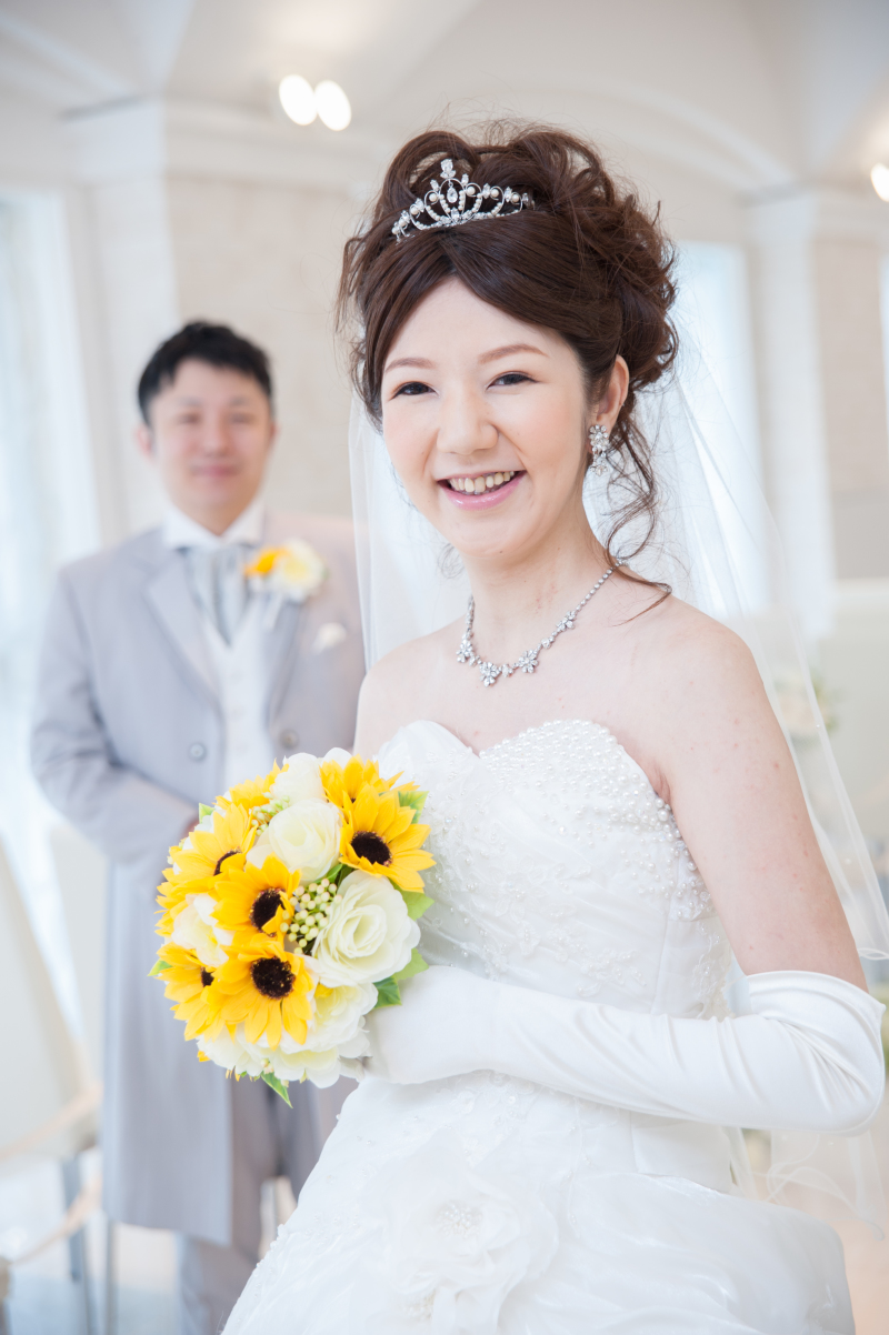 ひまわりの様な笑顔がキュート