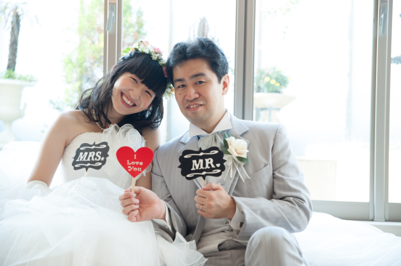 【館内ロケーション撮影】ハートがいっぱいのフォトウェディング❤