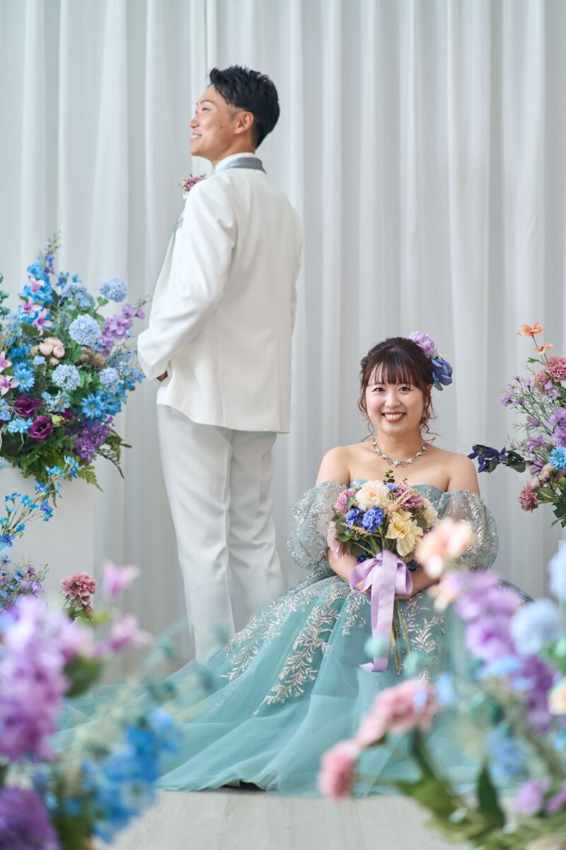 お座りショットでふんわり