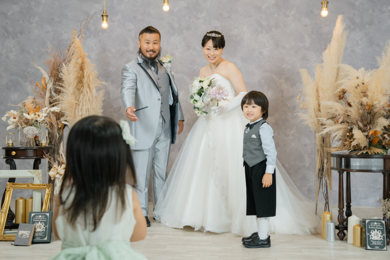 花束を持って♡